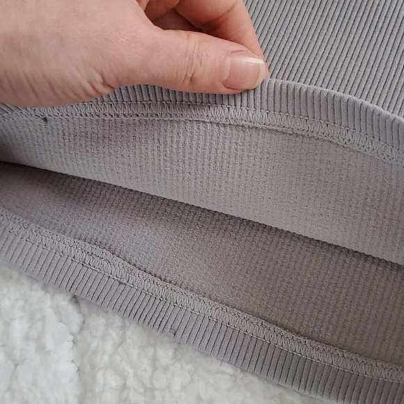 29. Free People Movement Happiness Runs Crop Grey - Picture 8 of 9